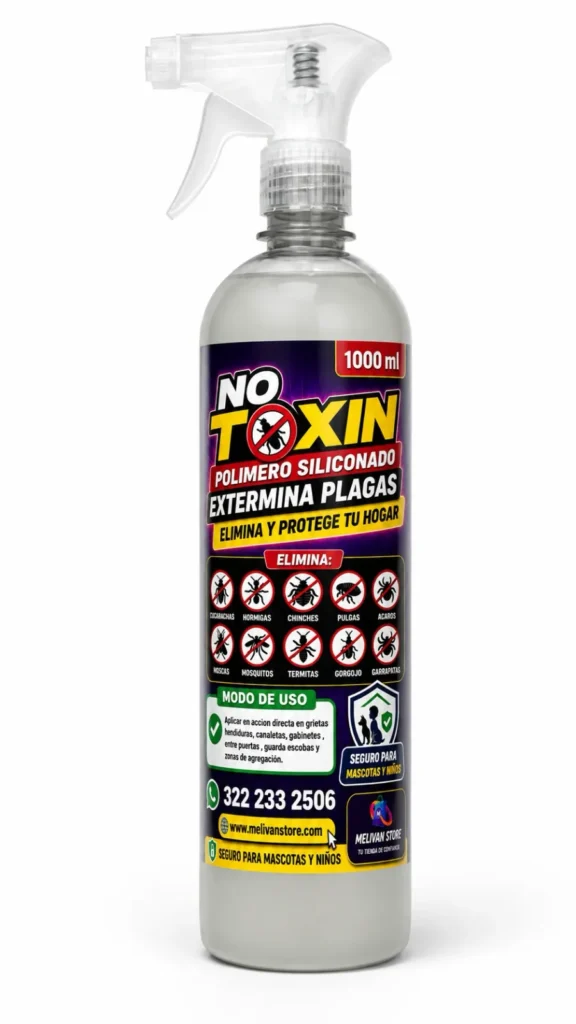 Solución innovadora para el control de cucarachas, libre de insecticidas tóxicos y segura para hogares y negocios. Se aplica en grietas, hendiduras, gabinetes, canaletas y otros lugares donde las cucarachas suelen refugiarse y anidar, proporcionando una protección duradera y eficaz.